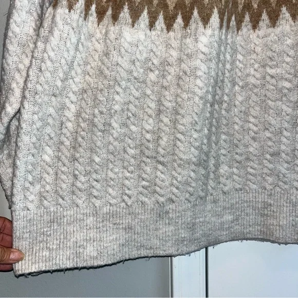 Evereve Hadley Fair Isle Turtleneck Sweater - Picture 8 of 11